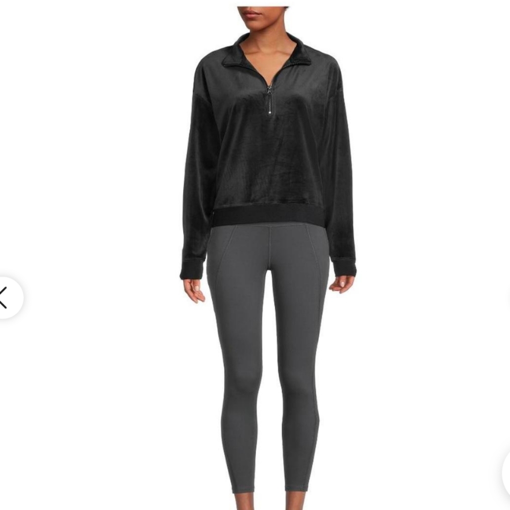 Avia Women's Black Sweatshirt Size L